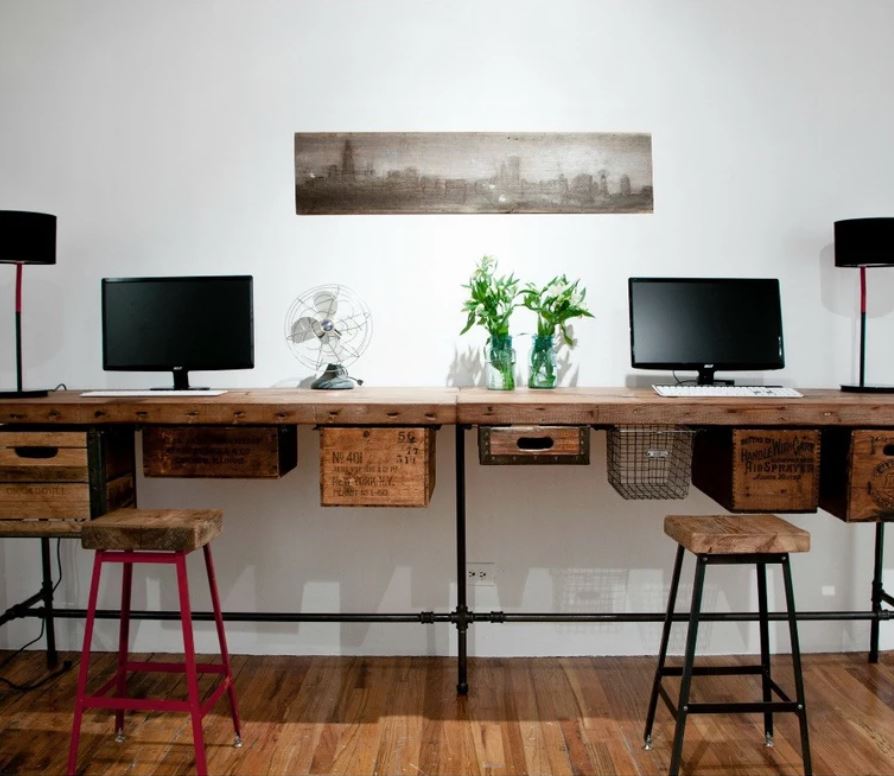 Reclaimed Wood Desk